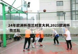 24年欧洲杯荷兰对意大利,2021欧洲杯 荷兰队