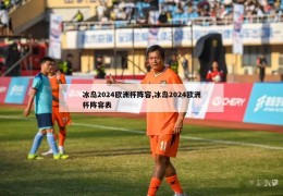 冰岛2024欧洲杯阵容,冰岛2024欧洲杯阵容表