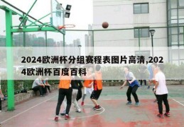 2024欧洲杯分组赛程表图片高清,2024欧洲杯百度百科